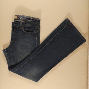 Paige Women Blue Jeans Hollywood Hills Bootcut 30